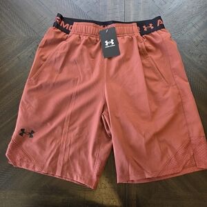 Under Armour UA Vanish Woven 8in Shorts Men's Size Small Burnt Orange New